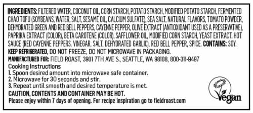 Field Roast Plant-Based Queso - Cantina Style Perspective: right
