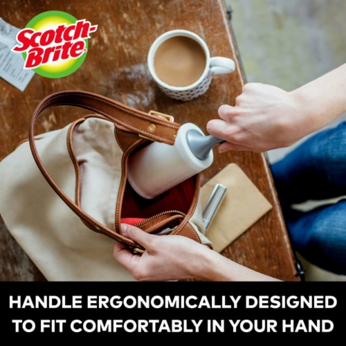 Scotch-Brite™ 50 percent Stickier Lint Roller Perspective: right