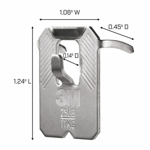 3M Claw Drywall Picture Hanger with Spot Marker Perspective: right
