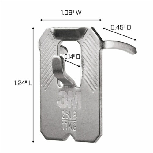 3M Claw™ Drywall Picture Hangers with Spot Markers Perspective: right