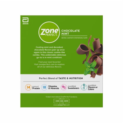 ZonePerfect® Chocolate Mint Nutrition Bars Perspective: right