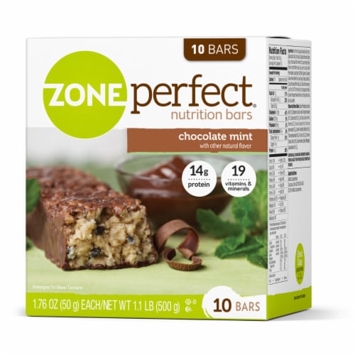 ZonePerfect® Chocolate Mint Nutrition Bars Perspective: right