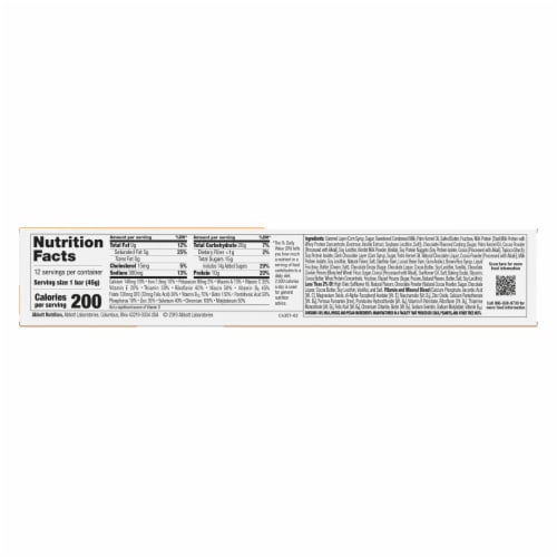 ZonePerfect® Salted Caramel Brownie Nutrition Bar Perspective: right
