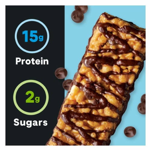 ZonePerfect® Macros Chocolate Chip Muffin Protein Bars Perspective: right