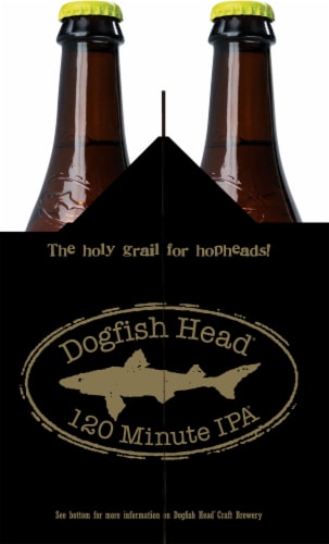 Dogfish Head 120 Min India Pale Ale Perspective: right