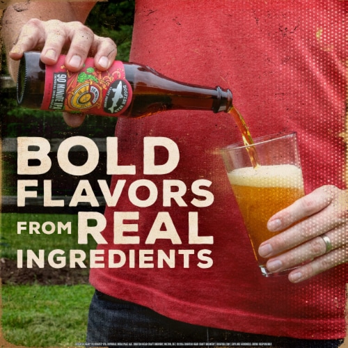 Dogfish Head Beer 90 Minute IPA Perspective: right