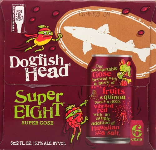 Dogfish Head Super Eight Super Gose Perspective: right
