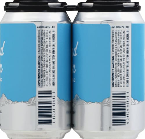 Grand Teton Sweetgrass American Pale Ale Perspective: right