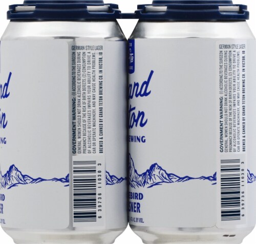 Grand Teton Brewing Bluebird Pilsner Craft Beer Perspective: right