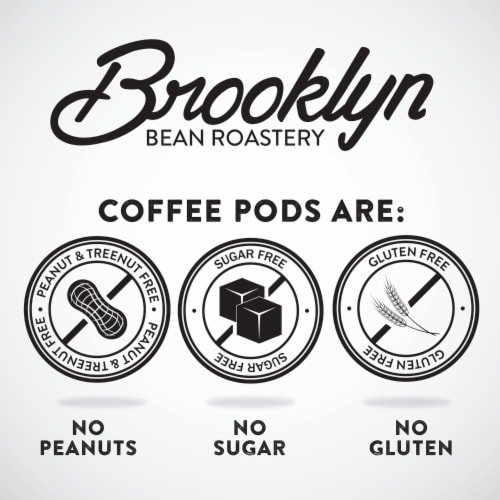 Brooklyn Beans Hazelnut Coffee Pods, Compatible with 2.0 K-Cup Brewers, 72 Count Perspective: right