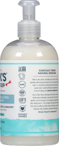 Kirks® Odor Neutralizing Fragrance Free Hand Soap Perspective: right