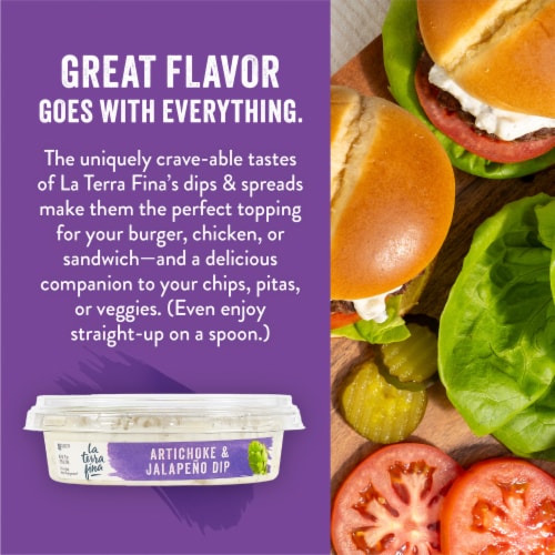 La Terra Fina® Artichoke & Jalapeno Dip & Spread Perspective: right