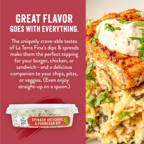 La Terra Fina® Spinach Artichoke & Parmesan Dip & Spread Perspective: right