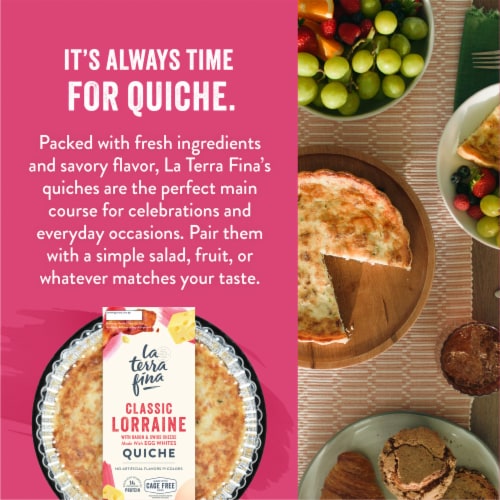 La Terra Fina® Classic Lorraine Quiche Perspective: right