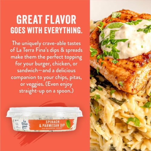 La Terra Fina® Spinach & Parmesan Greek Yogurt Dip & Spread Perspective: right