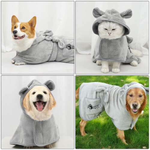 Ownpets Dog Bathrobe Towel Large Size 1 unit Kroger