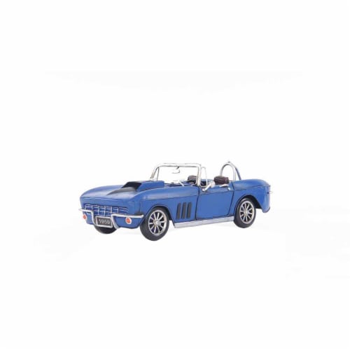 OLD MODERN HANDICRAFTS AJ039 Blue Chevrolet Corvette Sting Ray Sports Car Perspective: right