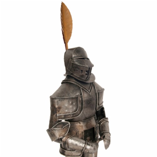Old Modern Handicrafts AR004 Metal Decorative Handmade Tin Medieval Armor Suit Perspective: right