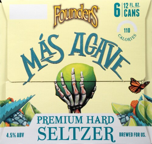 Founders Brewing Premium Hard Seltzer Perspective: right