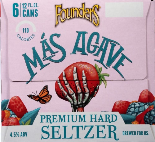 Founders Brewing Premium Hard Seltzer Perspective: right