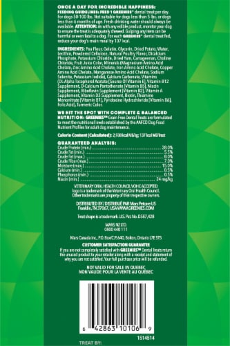 Greenies™ Original Large Dog Dental Treats Value Pack Perspective: right