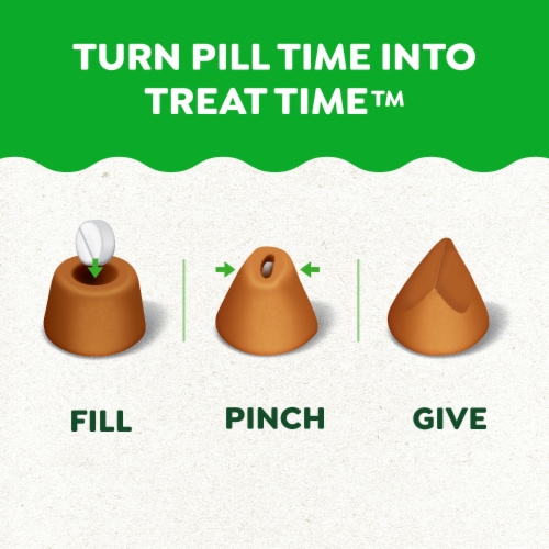 Greenies™ Peanut Butter Pill Pocket™ Perspective: right