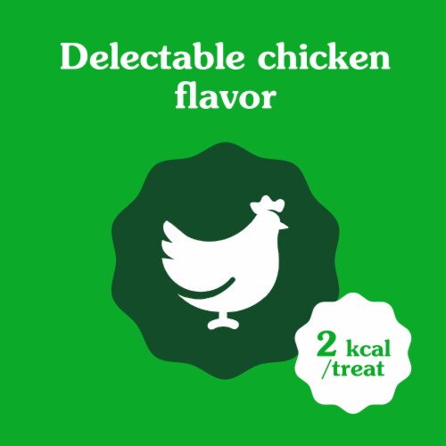 FELINE GREENIES SMARTBITES HEALTHY INDOOR Chicken Flavor Natural Treats for Adult Cats Perspective: right