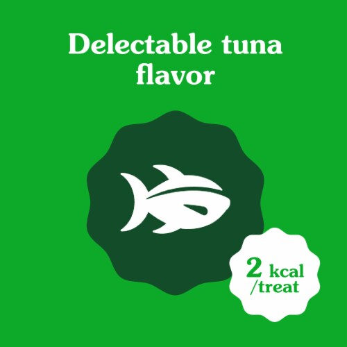 FELINE GREENIES SMARTBITES HEALTHY INDOOR Tuna Flavor Natural Treats for Adult Cats Perspective: right