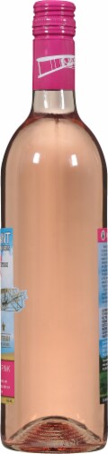Hinnant Family Vineyards Pink Muscadine Wine Perspective: right