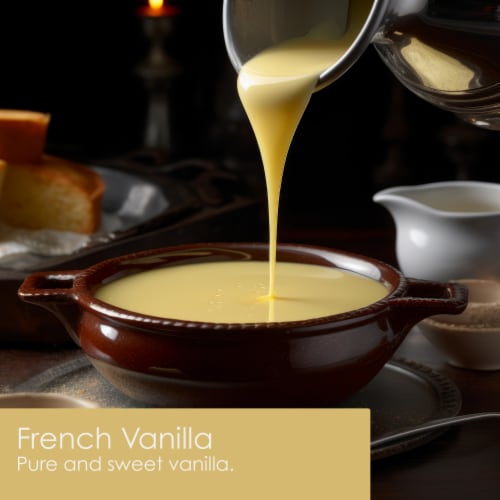 Tuscany™ Scented Jar Candle French Vanilla Perspective: right