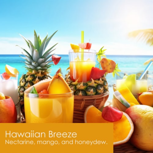 Tuscany Candle™ Triple Pour Jar Candle Hawaiian Breeze Perspective: right