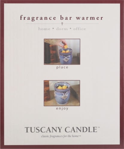 Tuscany Candle Art Deco Fragrance Bar Warmer - Blue Perspective: right