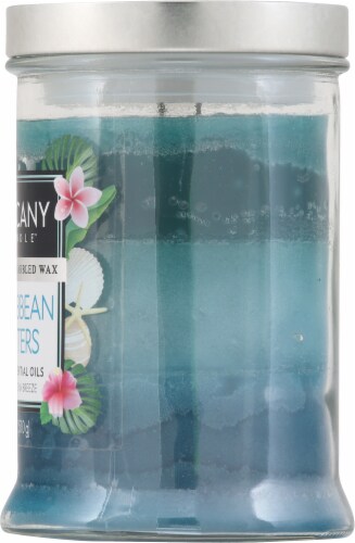 Tuscany™ Jar Candle Triple Pour Caribbean Waters Perspective: right