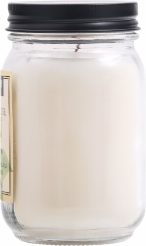 Tuscany Candle Farmhouse Collection Lilac Breeze Scented Jar Candle Perspective: right