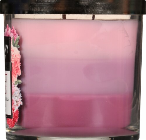 Tuscany Perfect Petals Triple Pour Candle - Pink Perspective: right