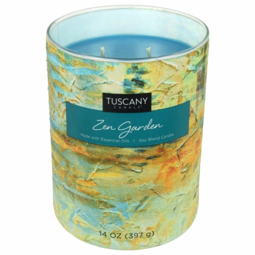 Tuscany Home Decor Collection Scented Jar Candle - Zen Garden Perspective: right