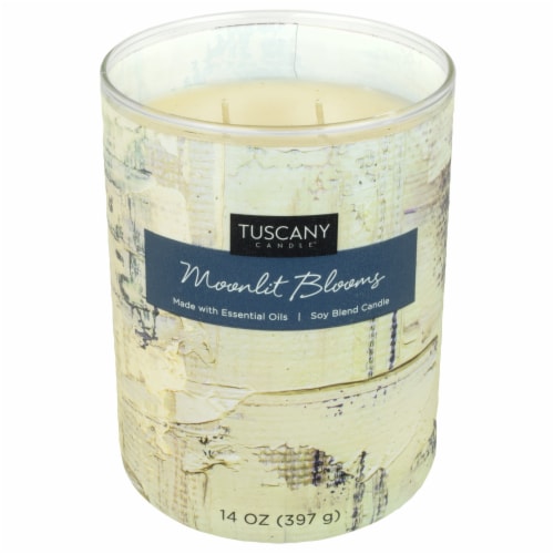 Tuscany Home Decor Collection Scented Jar Candle - Moonlit Blooms Perspective: right
