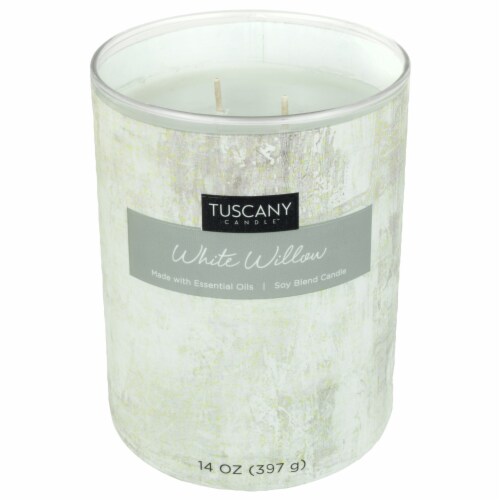 Tuscany Home Decor Collection Scented Jar Candle - White Willow Perspective: right