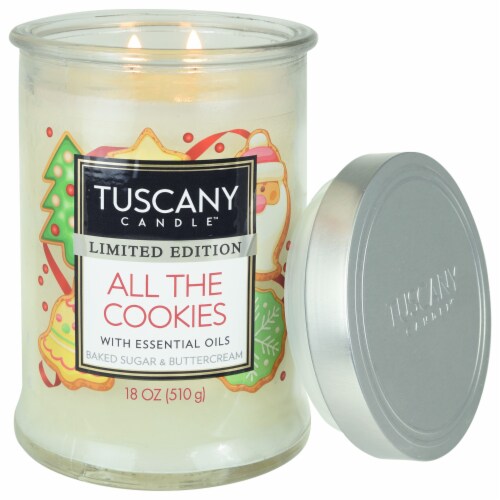 Tuscany Candle™ Limited Edition All the Cookies Scented Jar Candle Perspective: right