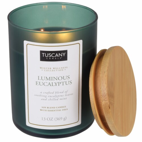 Tuscany Candle™ Luminous Eucalyptus Scented Jar Candle Perspective: right