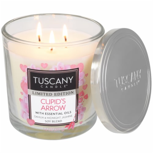Tuscany Limited Edition Scented Triple Pour Jar Candle - Midnight Romance Perspective: right
