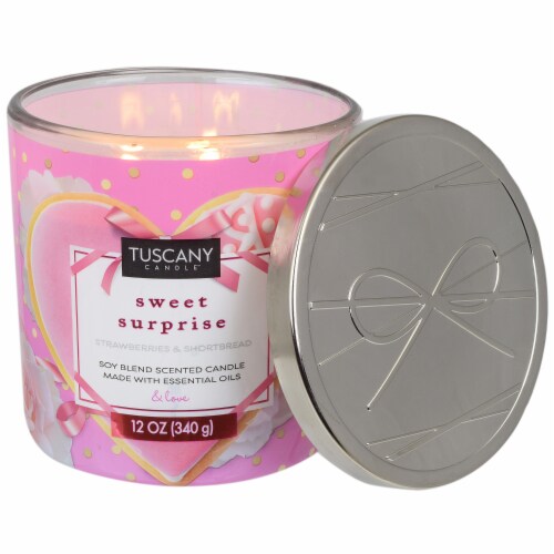 Tuscany™ Limited Edition Sweet Surprise Scented Jar Candle Perspective: right