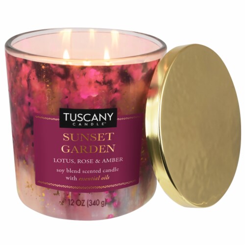 Tuscany Candle™ Sunset Garden Jar Candle Perspective: right