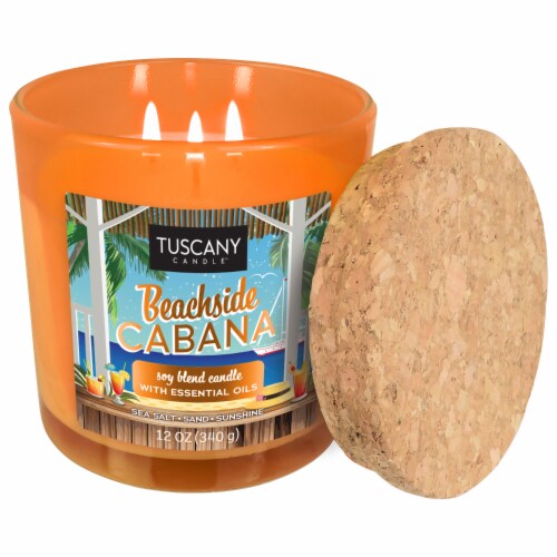 Tuscany™ Limited Edition Scented Jar Candle - Beachside Cabana Perspective: right