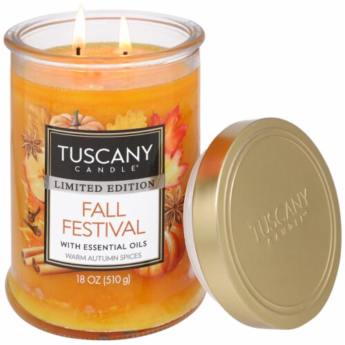 Tuscany Candle® Fall Candle - Fall Festival Perspective: right