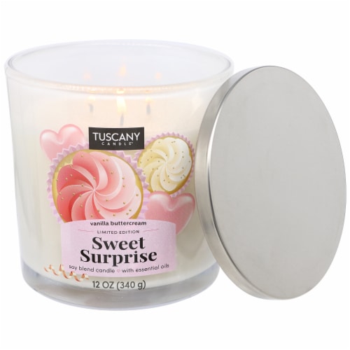 Tuscany Candle® Limited Edition Scented Jar Candle Sweet Surprise Perspective: right