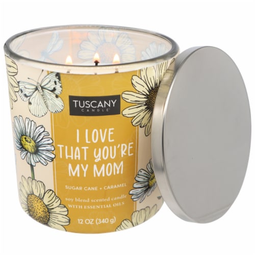 Tuscany Limited Edition Scented Jar Candle - I Love That You're My Mom Perspective: right