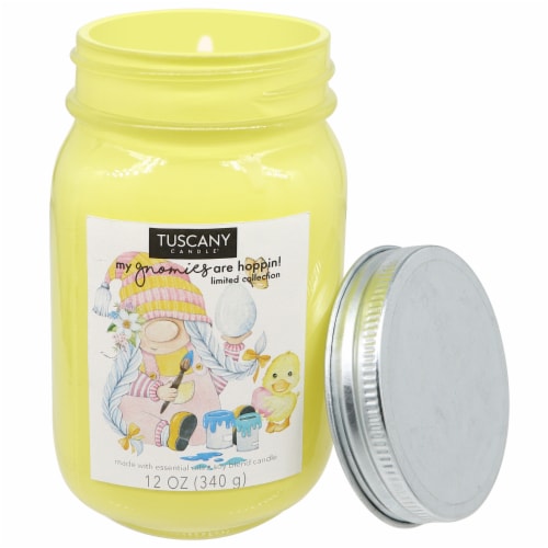 Tuscany Limited Edition Scented Jar Candle - Eggs & Chick Perspective: right
