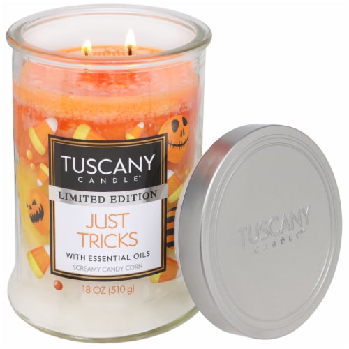 Tuscany Candle® Limited Edition Just Tricks Scented Triple Pour Jar Candle Perspective: right