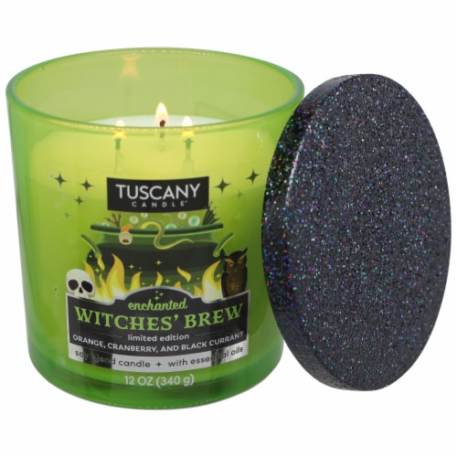 Tuscany Candle® Limited Edition Enchanted Witches' Brew Scented Jar Candle Perspective: right